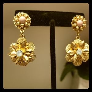 Earring/Stretch bracelet SET.